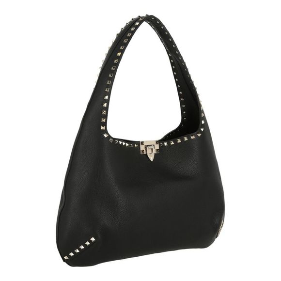 Valentino Rockstud Leather Shoulder Bag Womens - Picture 2 of 4